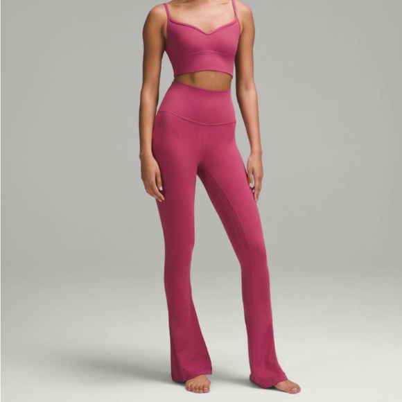 Lululemon Align High-Rise Mini-Flare Pant *Extra Short in Washed Mauve size 4 - Picture 5 of 7